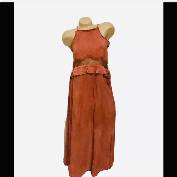 Mustard Seed Riding Maxi Dress NEW NWT - Picture 3 of 5